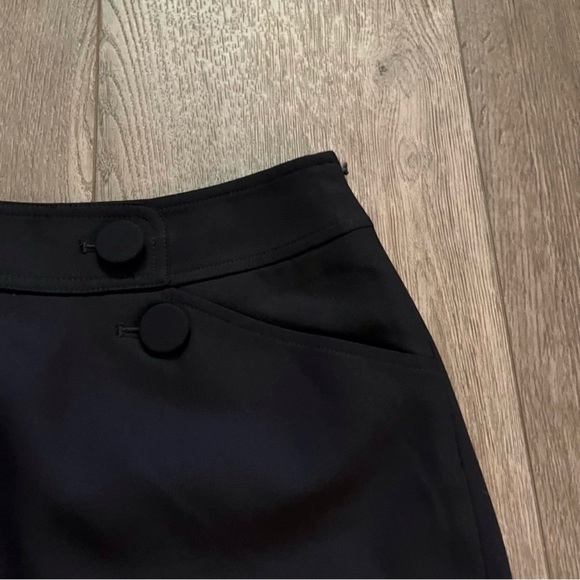 Ann Taylor Button Front Sailor Pencil Skirt Size 8 - Picture 2 of 8